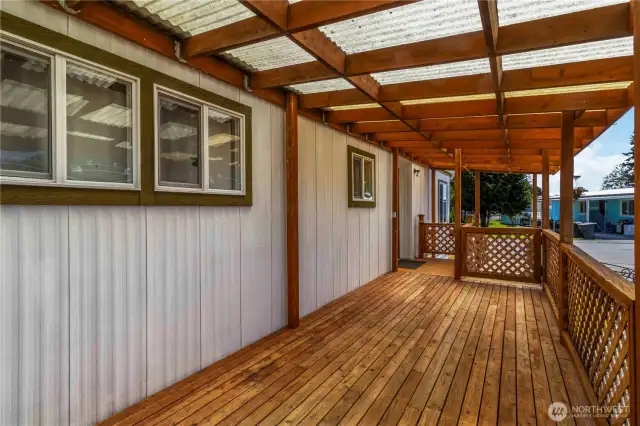 Private Wood Deck