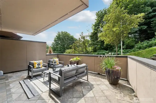 WOW--look at this outdoor retreat off of the primary bedroow
