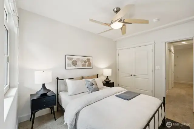 Second bedroom on lower level