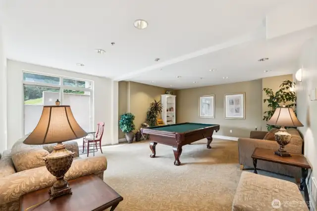 Community activity room ammenity