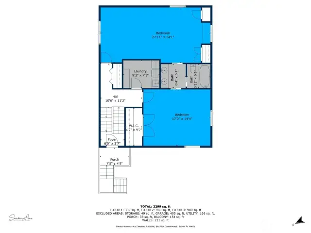 Middle Floor-Floor Plan