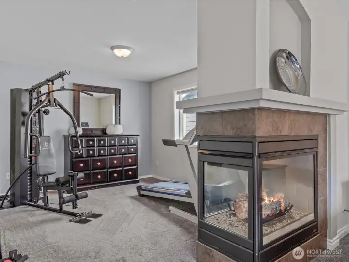 Sitting room off the bedroom