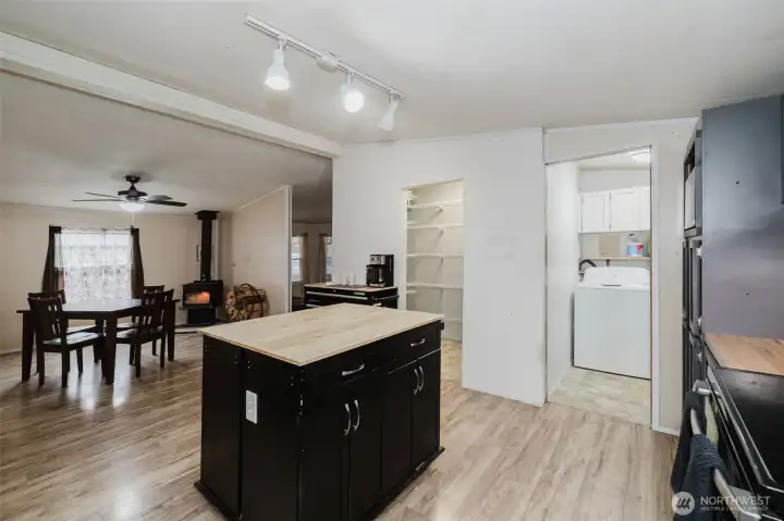Kitchen/Pantry/Laundry Room
