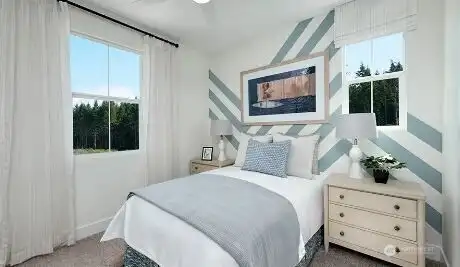 Rendering - Not actual home - Bedroom 3 -, 2nd floor