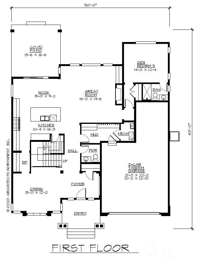 1st Floor Layout