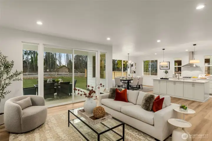 Photos of completed model home on #11. Color, spec, and floorplan may vary.