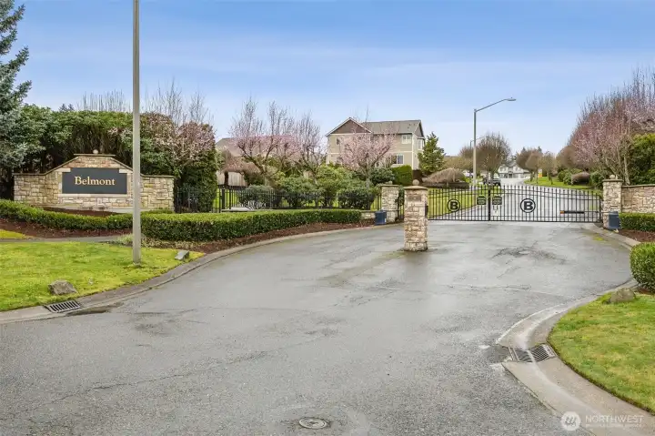 Private gated neighborhood of Belmont is located just off 84th & Woodland.