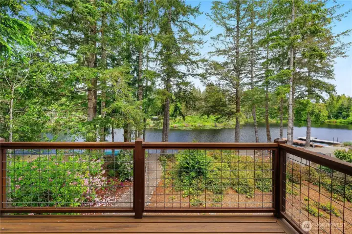 View from the top balcony!