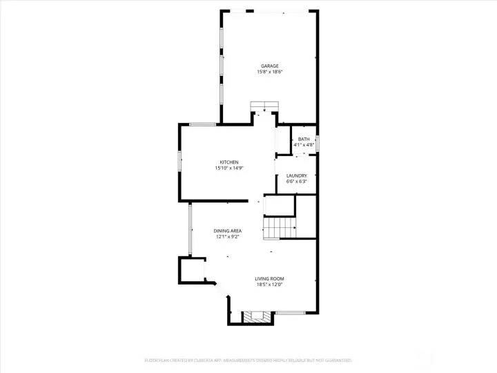 Main floor floorplan.