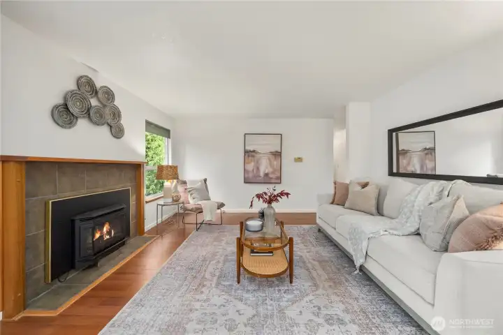 Rich wood floors bring classic charm Rich wood floors bring classic charm