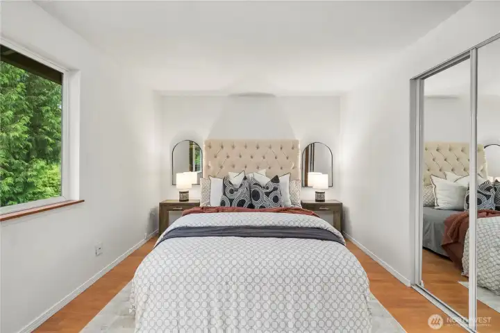 Primary suite offers the perfect blend of comfort and simplicity Primary suite offers the perfect blend of comfort and simplicity
