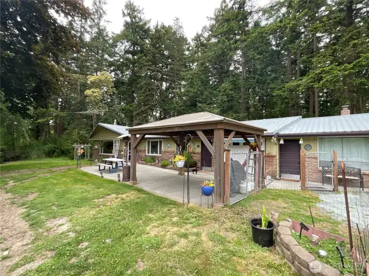 Gazebo and Front Patio