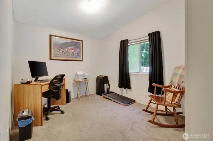 second bedroom on the opposite side of the home!