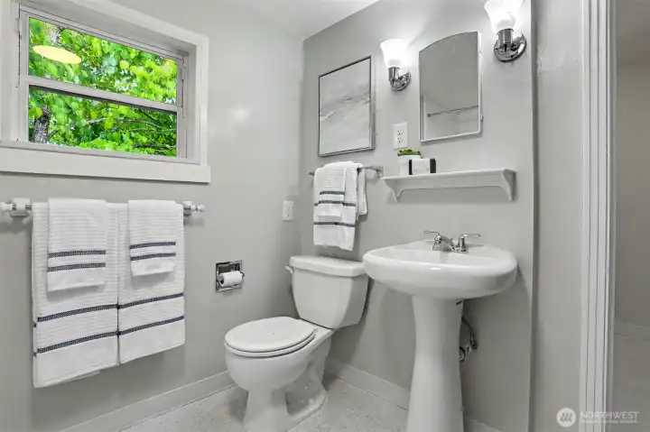 Full Bathroom off of the primary bedroom.