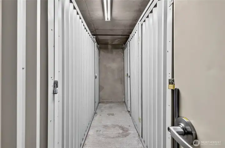 Storage unit #64 (last unit on the right) is located on P4- first storage unit across from elevators. Storage unit #64 (last unit on the right) is located on P4- first storage unit across from elevators.