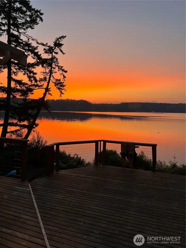 Sunsets are gorgeous