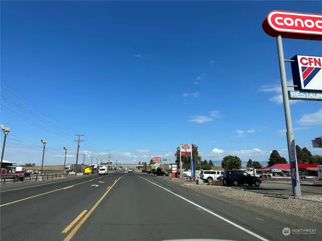 Property is right off Interstate I-90, exit 109 in Ellensburg