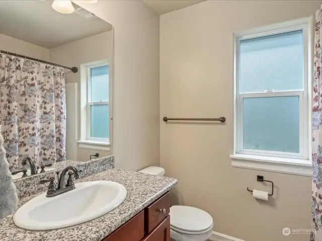 Guest bathroom on second floor