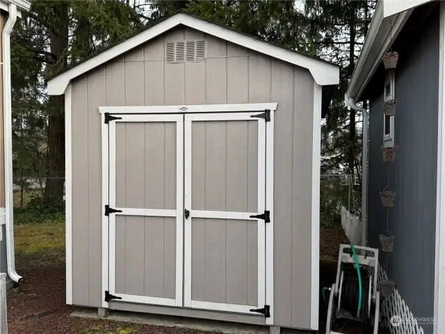 Large storage shed