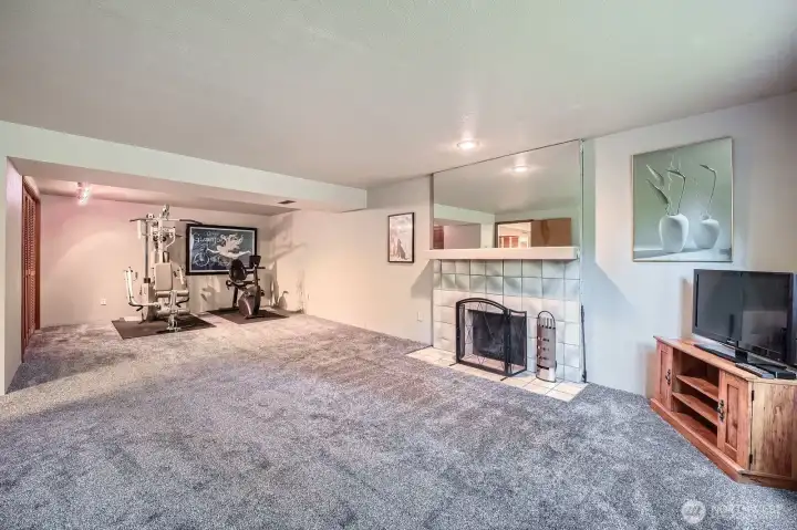 Downstairs 4th Bedroom/ Bonus room.