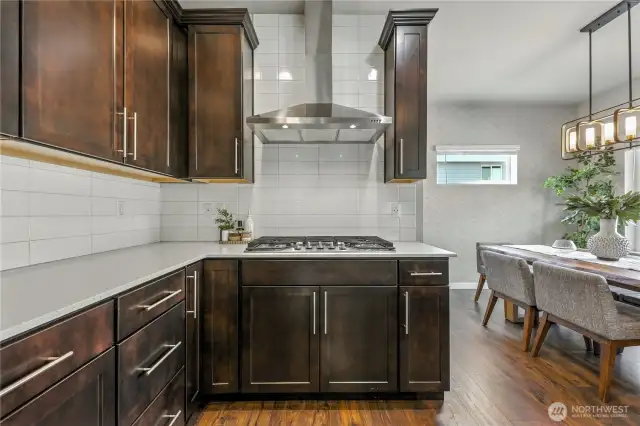 Gas stove top