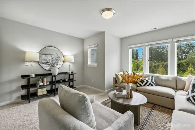 Large Bedroom or Flex room for play, media or games.