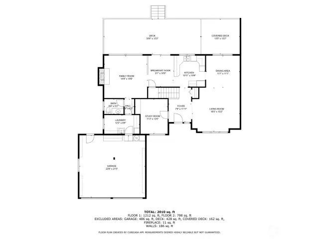 Main Level Floor Plan