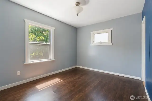 Bedroom on main floor