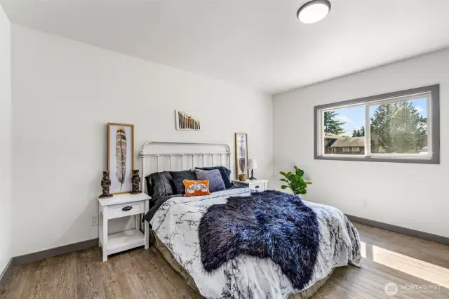 Large bedroom downstairs.