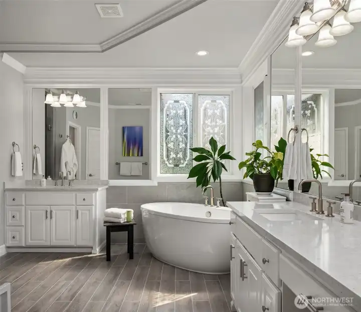 Primary bath remodeled in 2023.