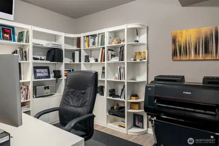 Lower level office.