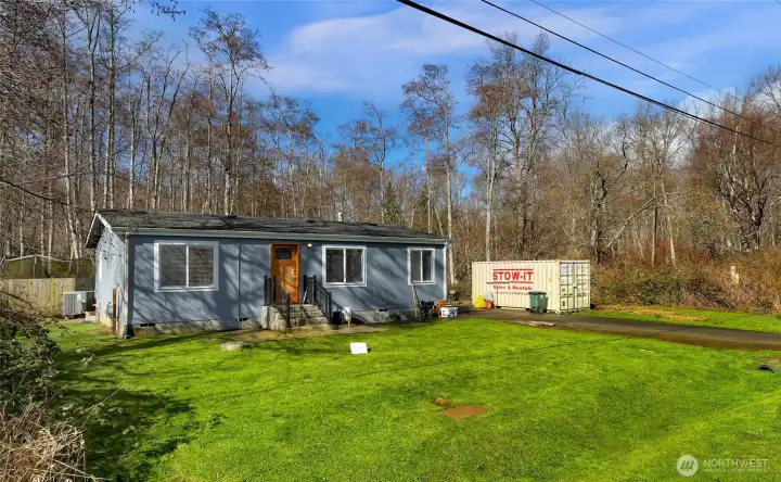 Just over quarter of an acre