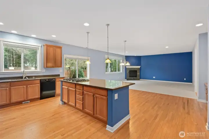 Real hardwood floors