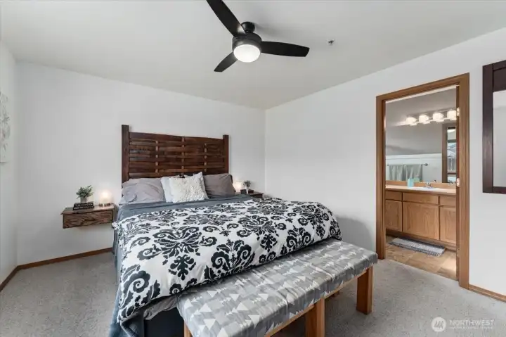 Primary Bedroom with Attached Bath