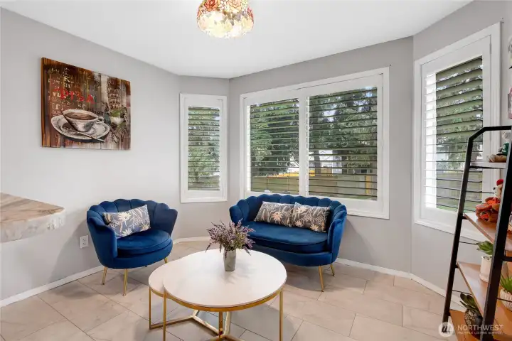 Kitchen Nook, Great For Another Table or Sitting Area.