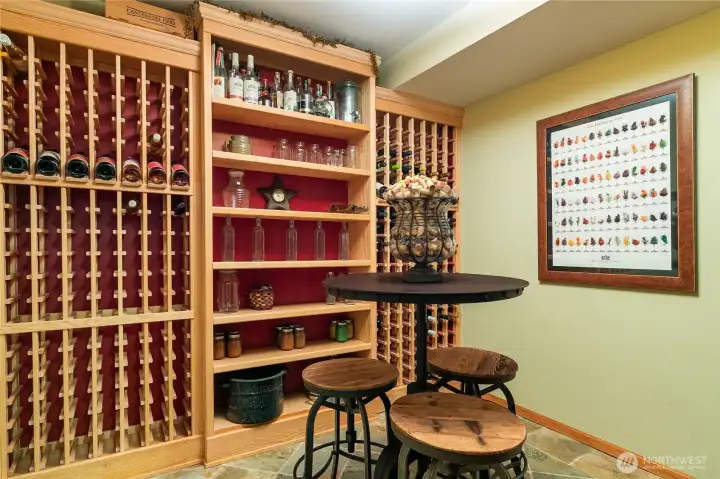 Check out this wine cellar!
