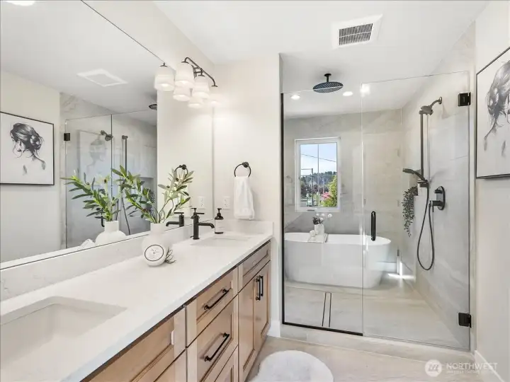 Primary bathroom Primary bathroom