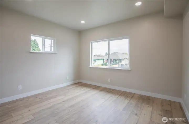 Primary bedroom on the main floor