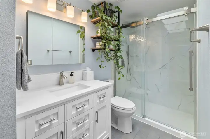 Updated primary bath
