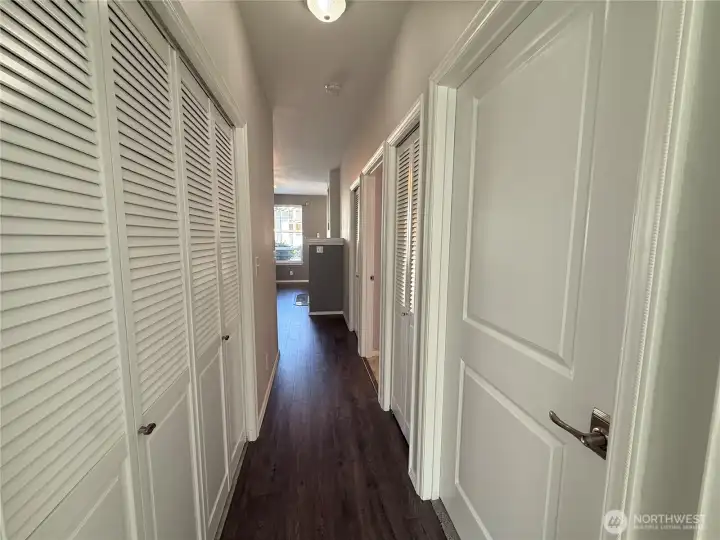 New Doors & lots of closet space! New Doors & lots of closet space!