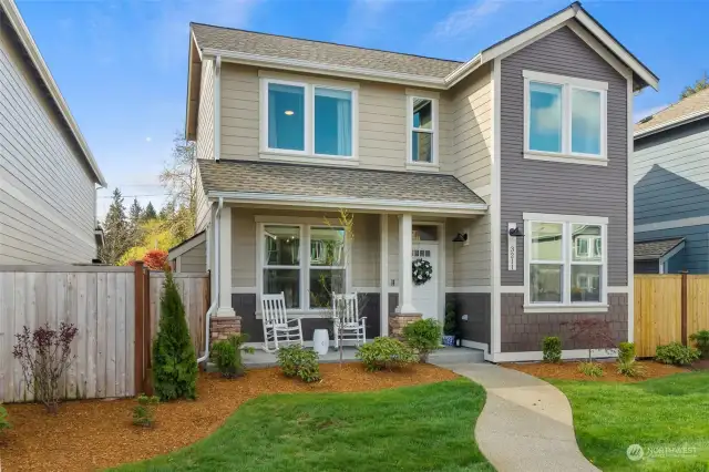 Only two years old means you'll rest easy knowing this home is move-in ready.