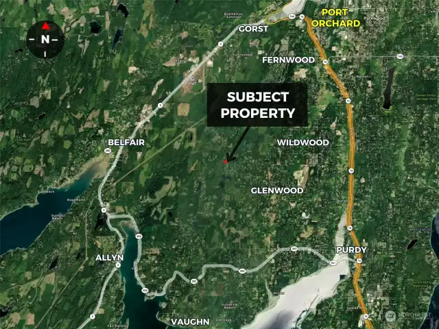 Location of subject property.