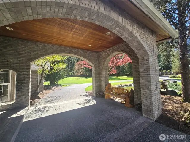 Covered main entry