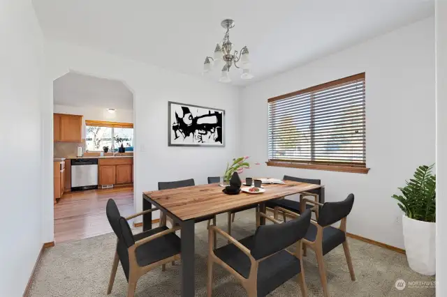 Formal dining room