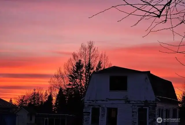 Enjoy the gorgeous sunsets from this beautiful property