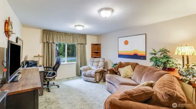 Bedroom #3. Seller set up as a family room