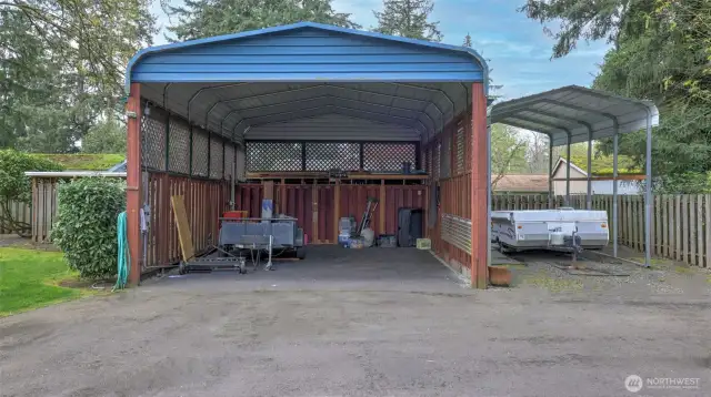 Pole barns for your RV, boat, additional vehicles, etc.