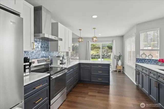 Kitchen to informal dining nook