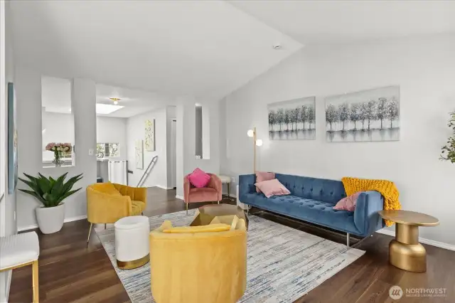 Living room to entry