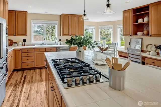 A true chef's island